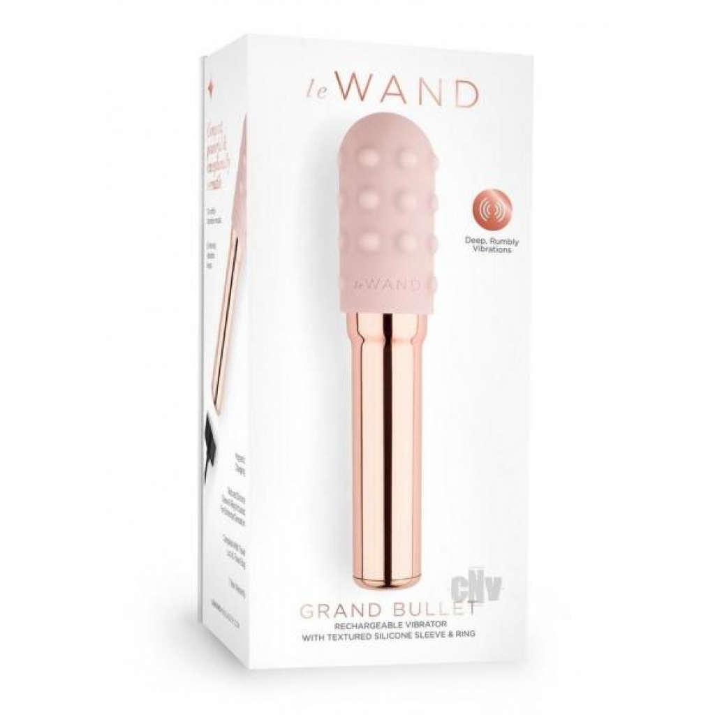 Le Wand Grand Bullet Rose Gold - Bullet Vibrators