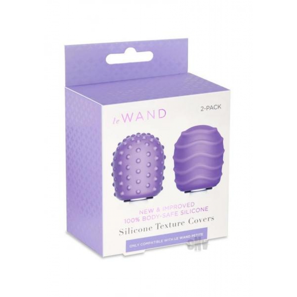 Le Wand Petite Texture Covers 2pk - Body Massagers