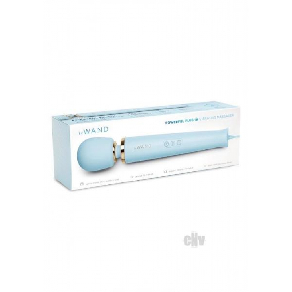 Le Wand Plug-In Massager in Sky