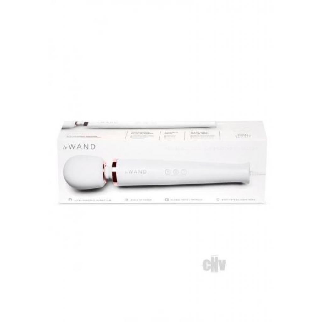 Le Wand Plugin Massager - Sky White