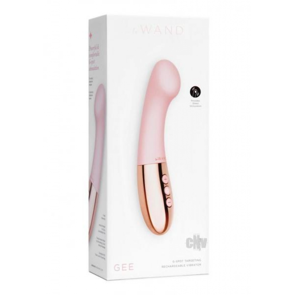 Le Wand Gee Rose Gold - G-Spot Vibrators