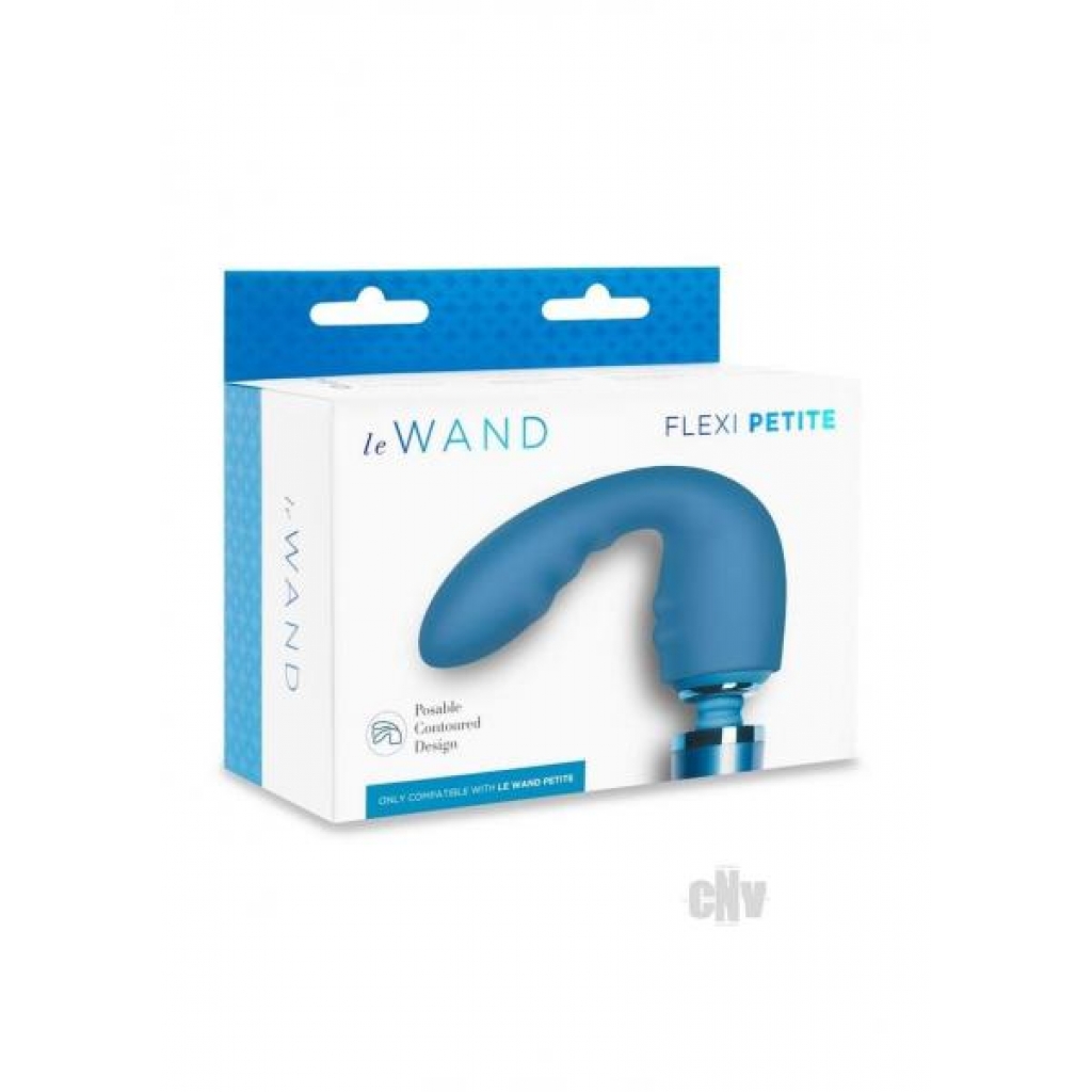 Le Wand Petite Flexi Attach Blue