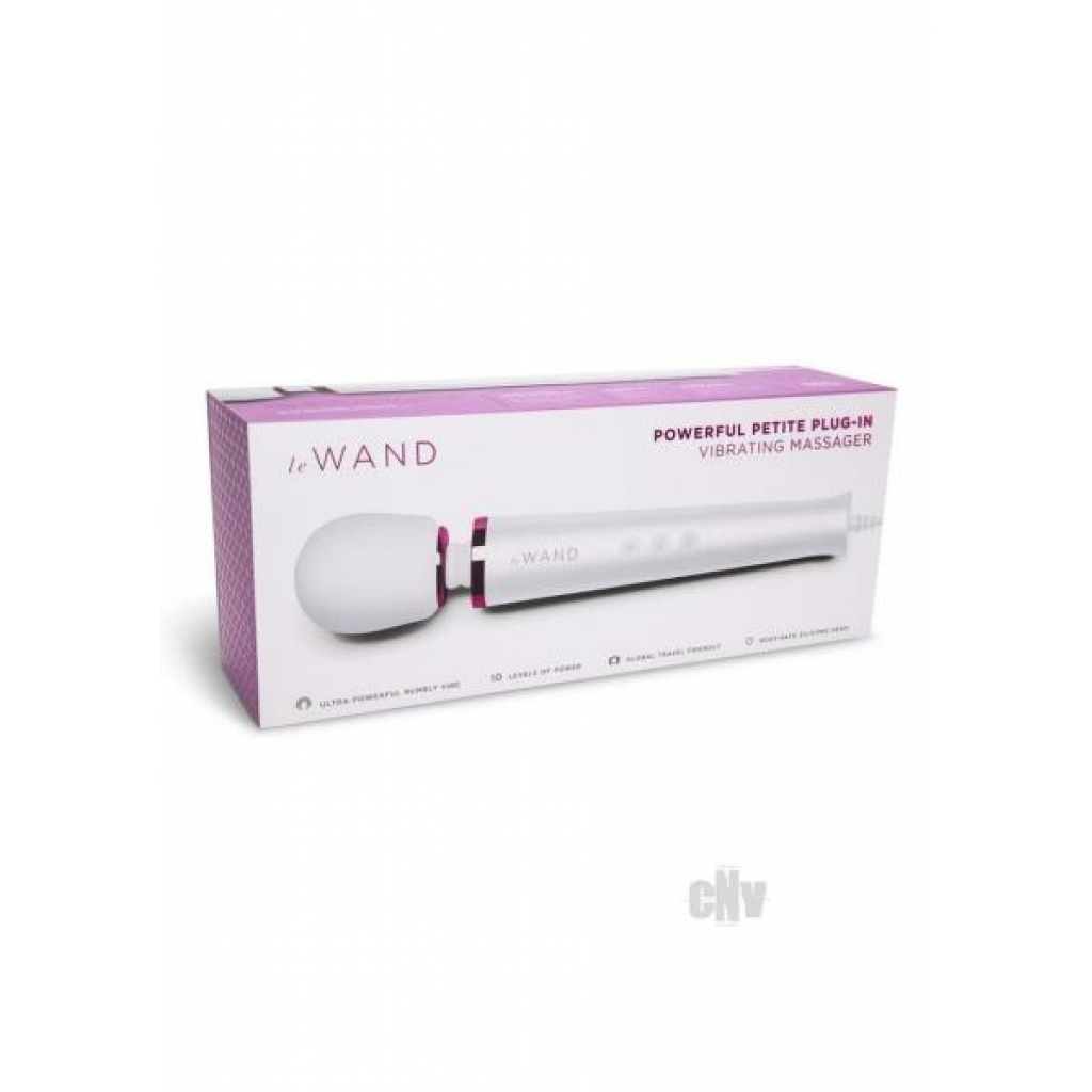 Le Wand Powerful Petite Plug-in - White