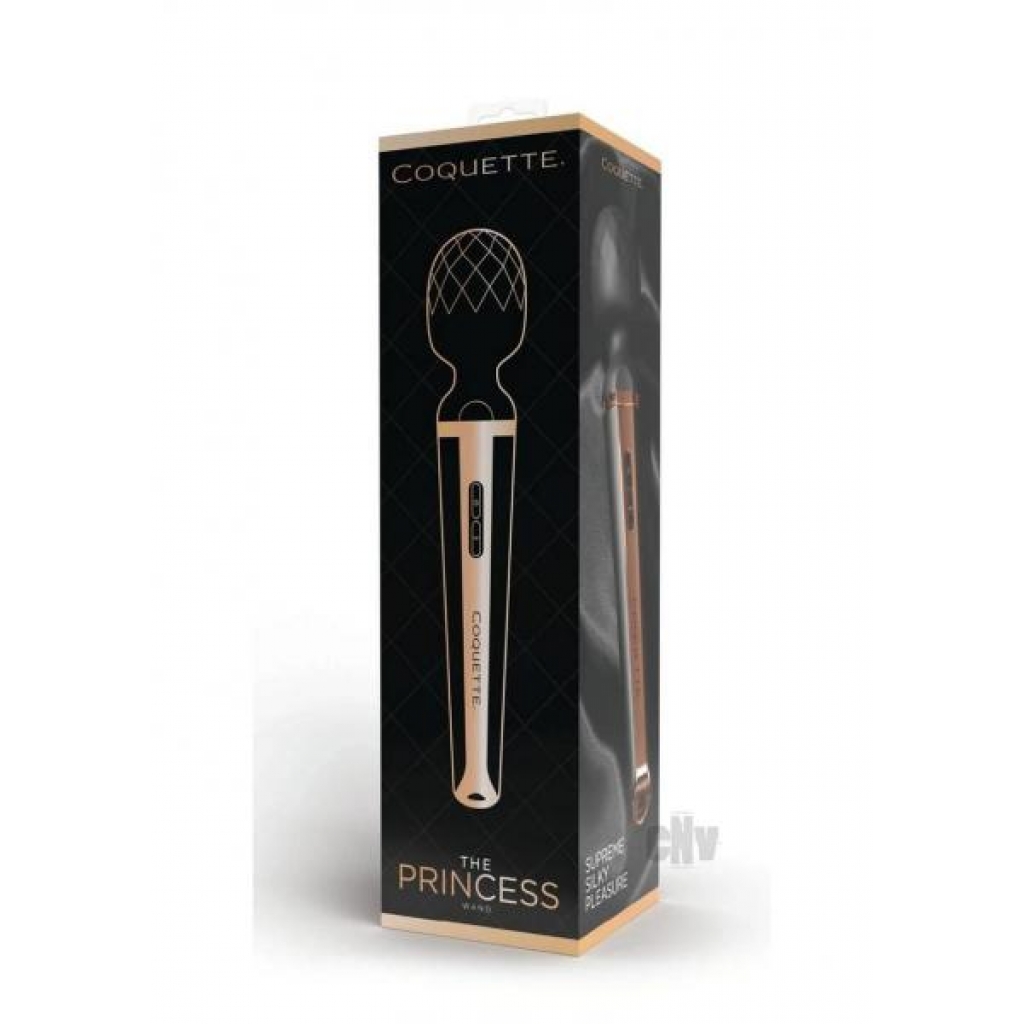 Coquette Princess Wand Blk/gld - Body Massagers