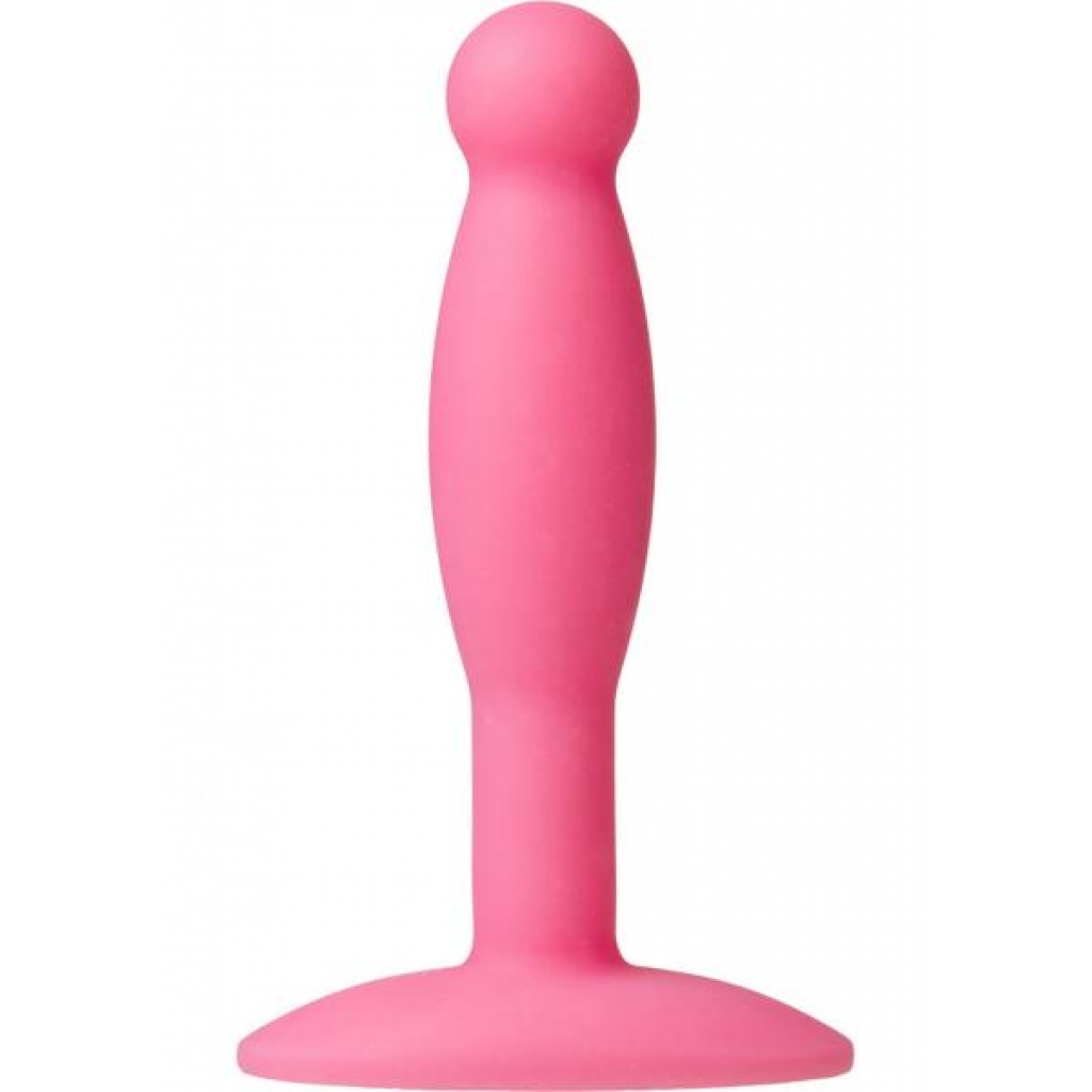 Platinum Silicone The Minis Small Anal Plug - Pink