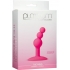 Platinum Silicone The Minis Bubble Butt Plug Pink Small - Anal Plugs