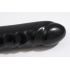 Double Header Veined Dong 18 Inch Black - Double Dildos