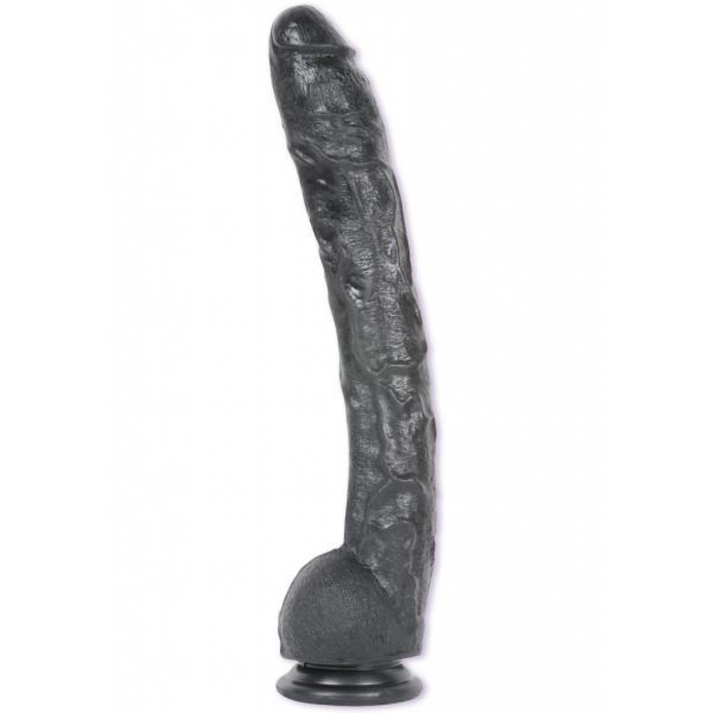 Dick Rambone 16.7 inches Dong Black - Extreme Dildos