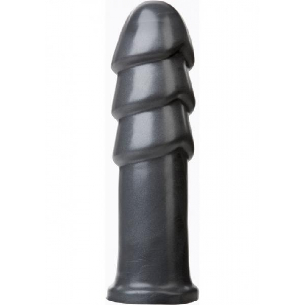 American Bombshell B-10 Warhead Dildo - 10 Inches Gray