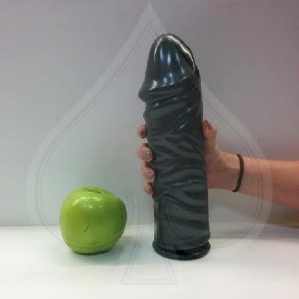 Bunker Buster Dildo 10 inches Gray - Huge Dildos