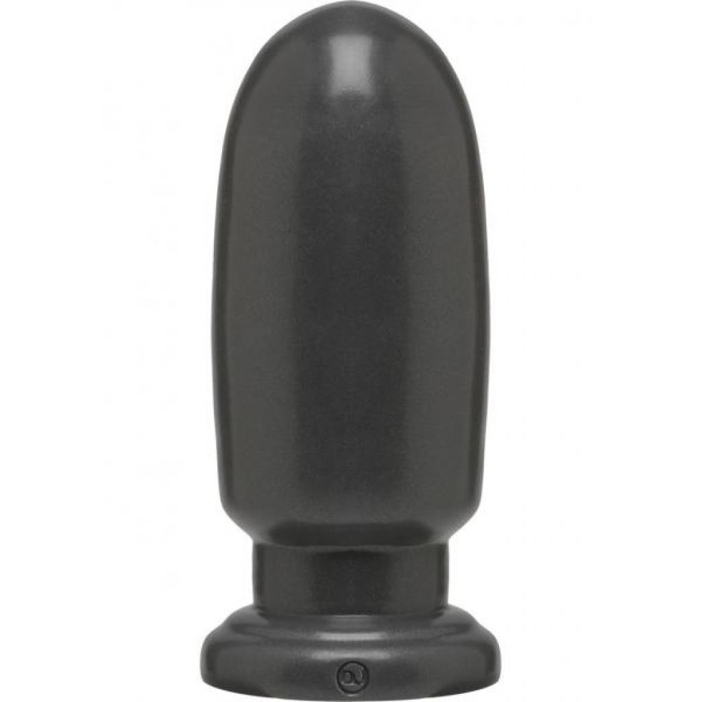 American Bombshell Shell Shock Large Anal Plug - Gray