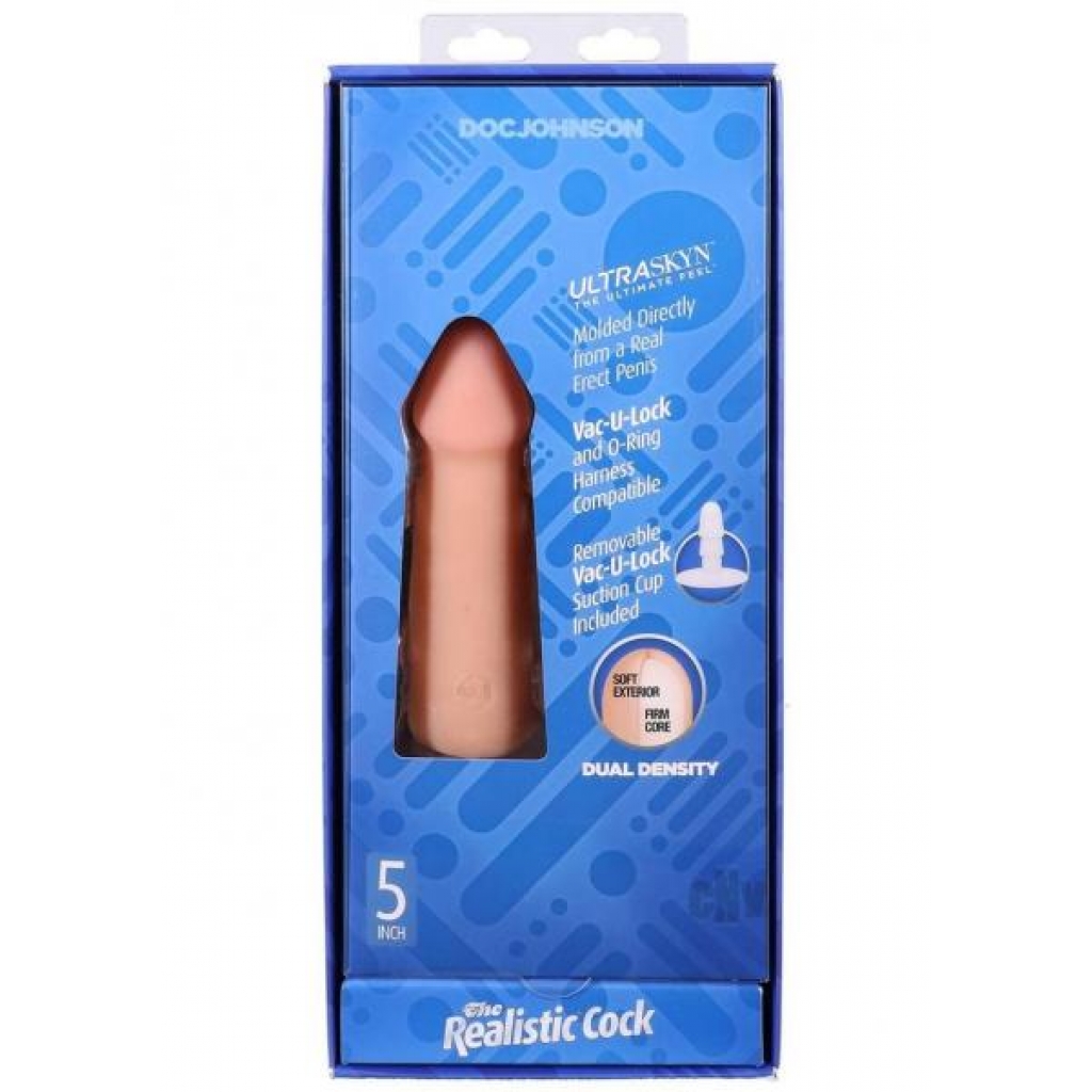 The Real Cock Ultra Suction - 5 Inches