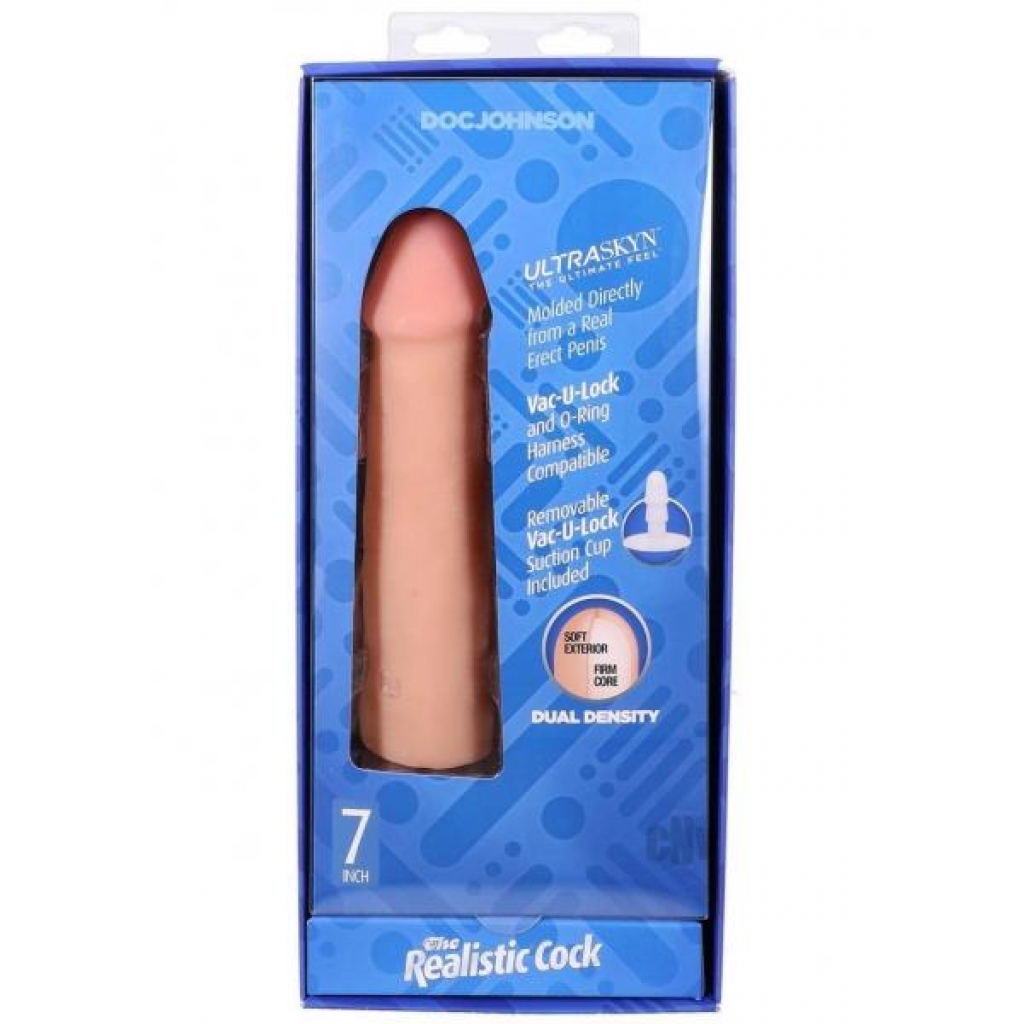 The Real Cock Ultra Suction - 7 Inches