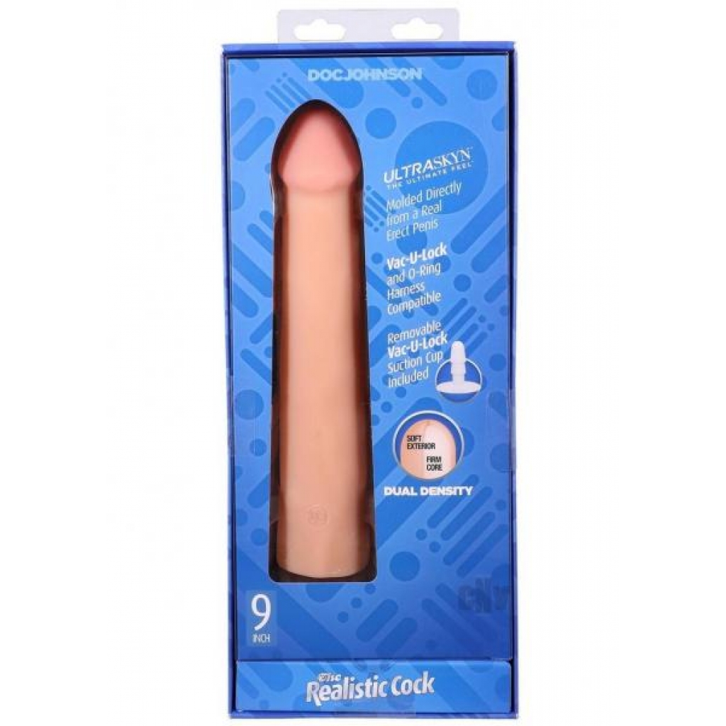 The Real Cock Ultra Suction - 9 Inches