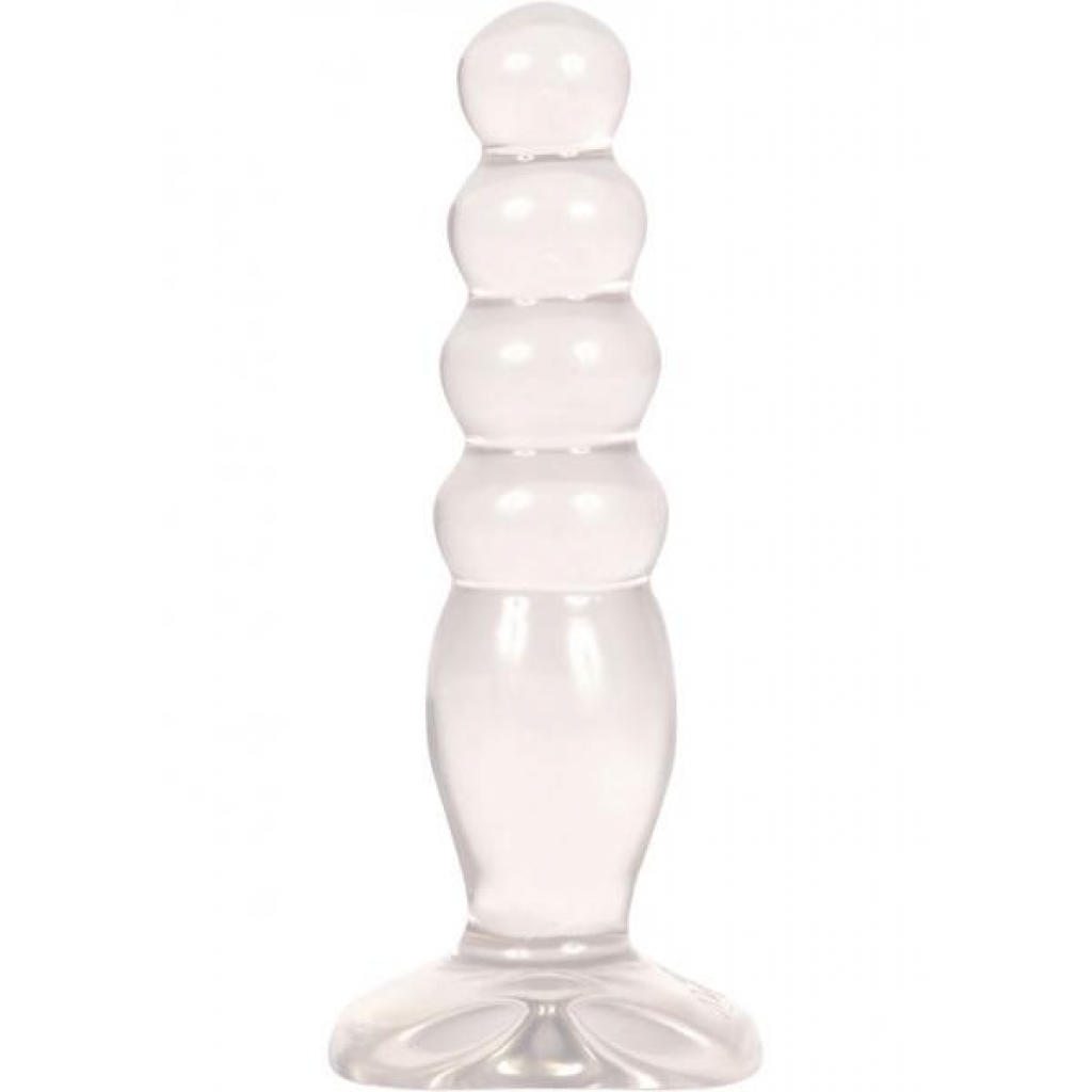 Crystal Jellies Anal Delight 5 inches Clear - Anal Plugs