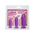 Crystal Jellies Anal Starter Kit - Purple - Anal Trainer Kits