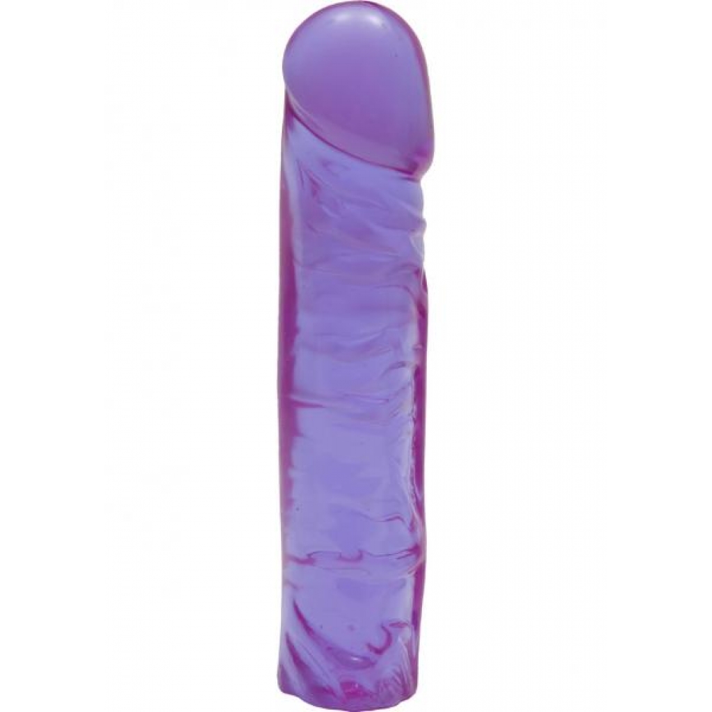 Crystal Jellies Classic Dong - 8in - Purple