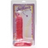 Crystal Jellies Ballsy Super Cock Sil A Gel 7 Inch Pink - Realistic Dildos & Dongs