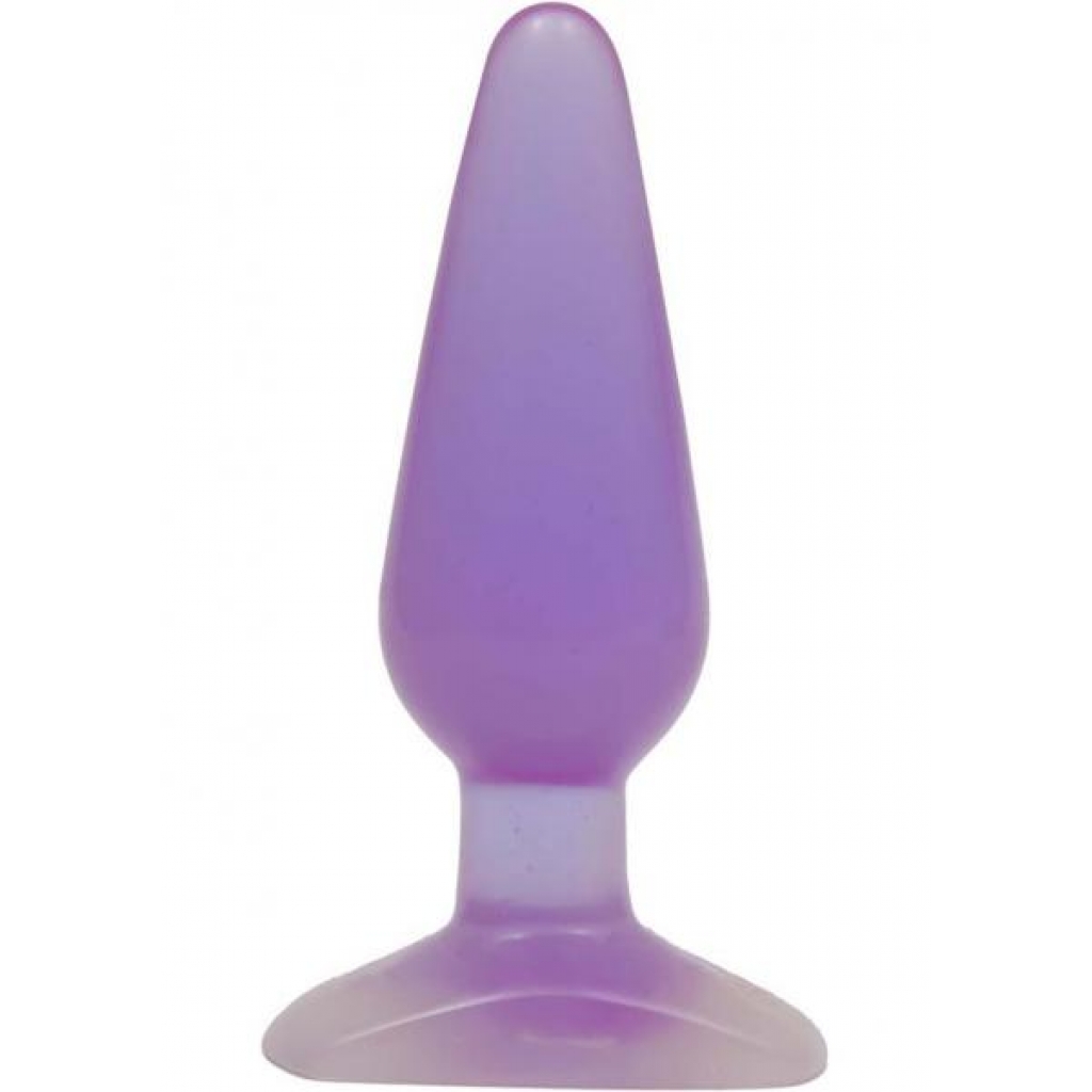 Butt Plug Medium Purple Jellie - Anal Plugs