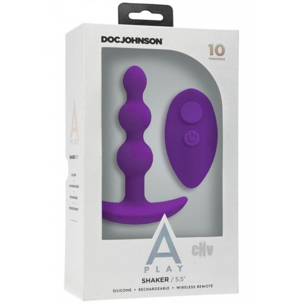 A-Play Shaker Purple - Premium Quality Anal Plug