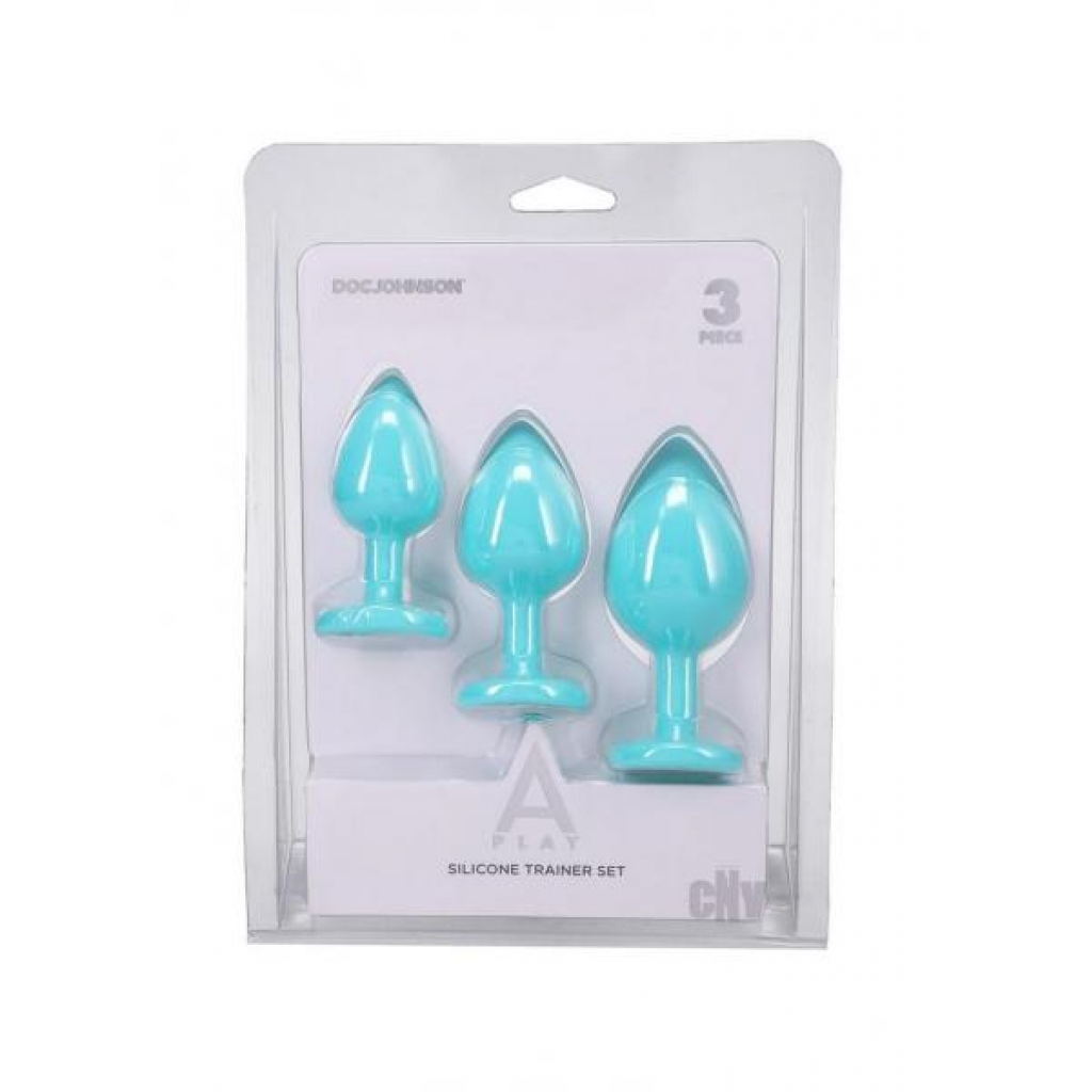 A Play Silicone Trainer Set - Teal