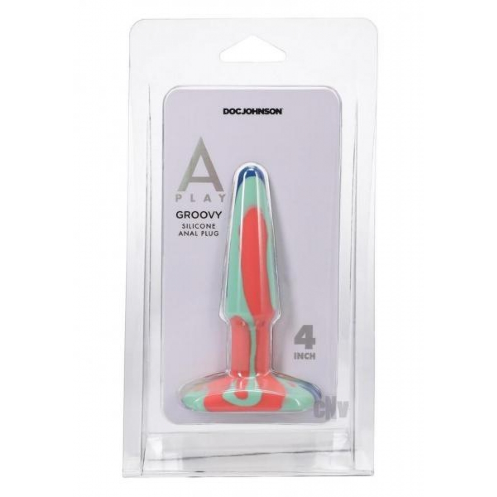 A-play Groovy Anal Plug 4 Orange - Anal Plugs