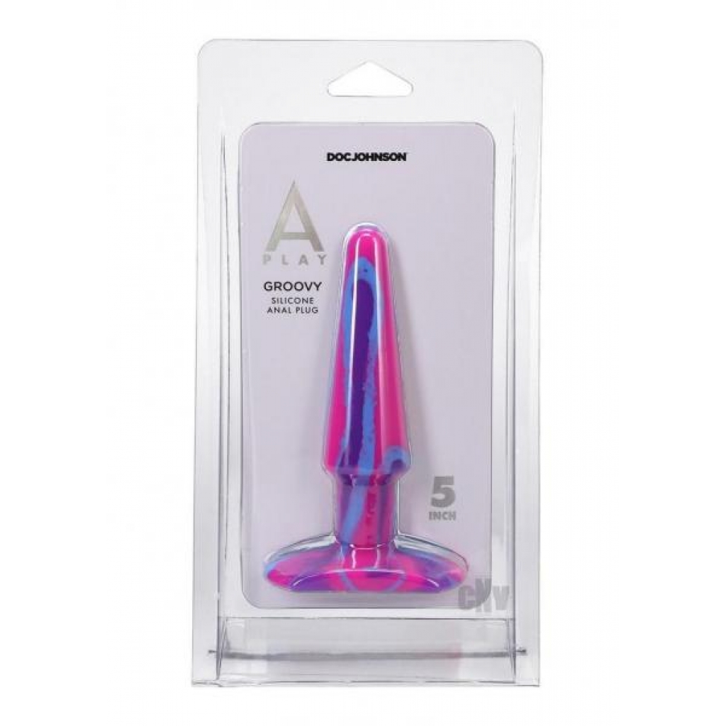 A-play Groovy Anal Plug 5 Fuchsia - Anal Plugs