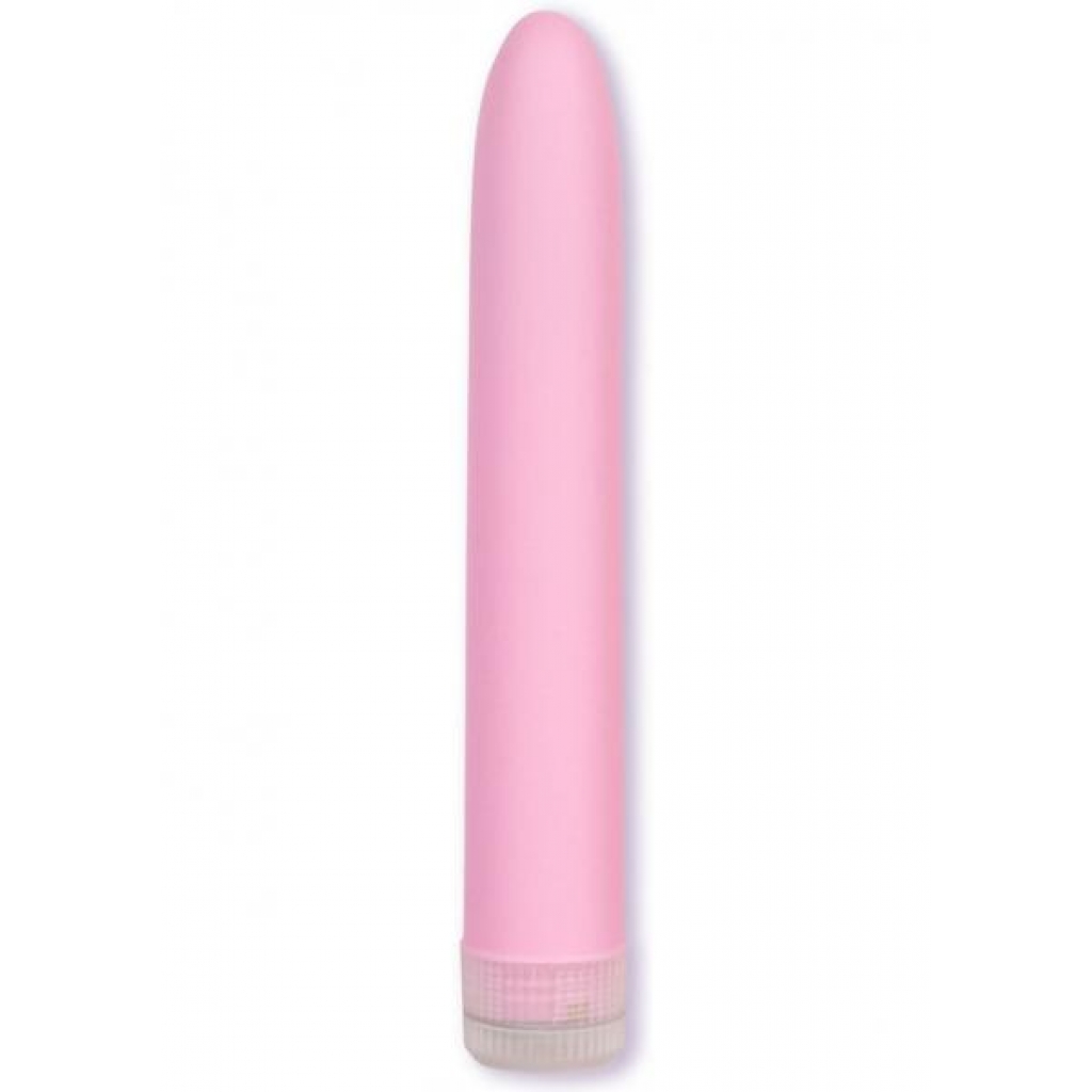 Velvet Touch Vibes 7 Inches Pink Vibrator - Traditional