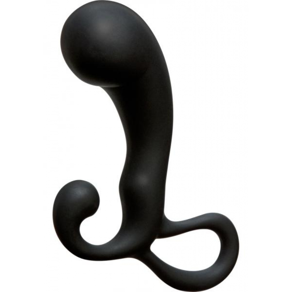 Optimale Silicone P-Massager Black - Prostate Massagers