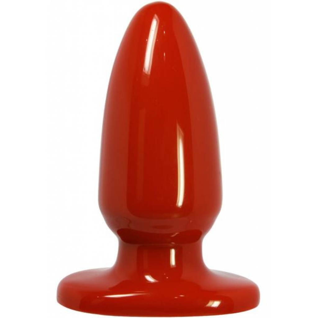 Red Boy - Large 5 inches Butt Plug Red - Anal Plugs