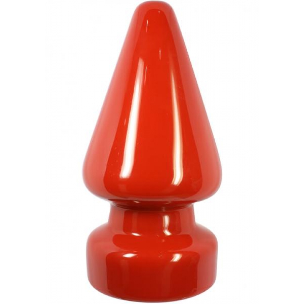 Extra Large Red Boy Butt Plug - 9 Inch