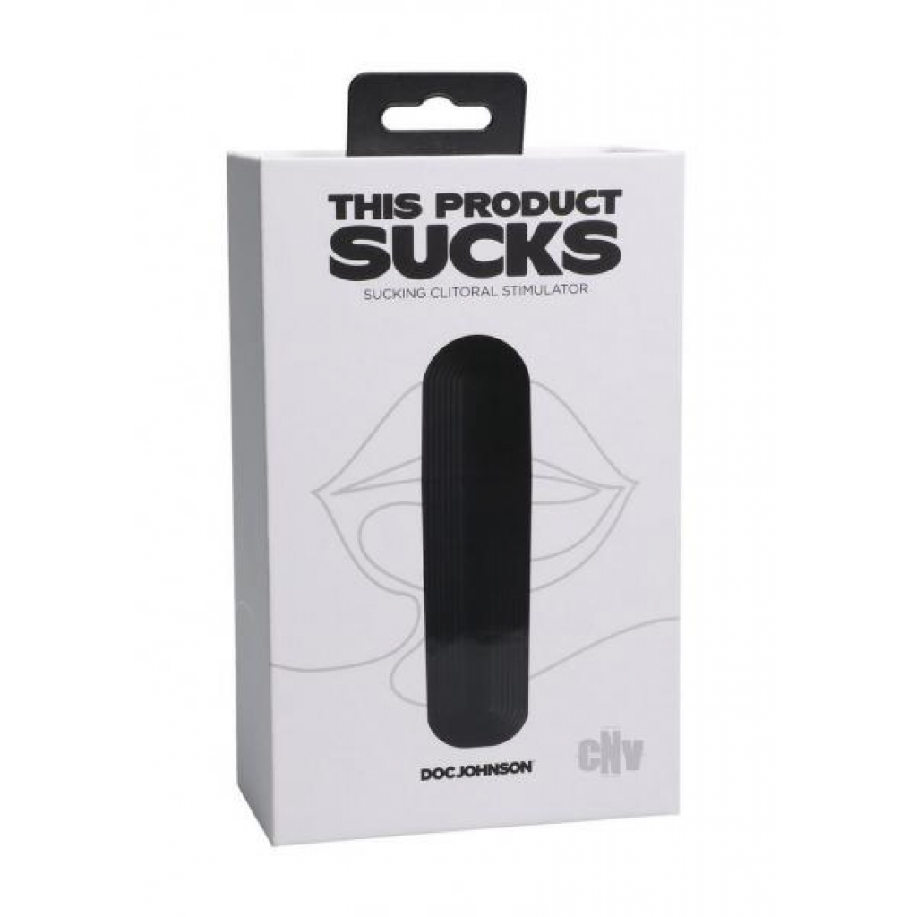 Tps Lipstick Suction Toy Black - Clit Suckers & Oral Suction