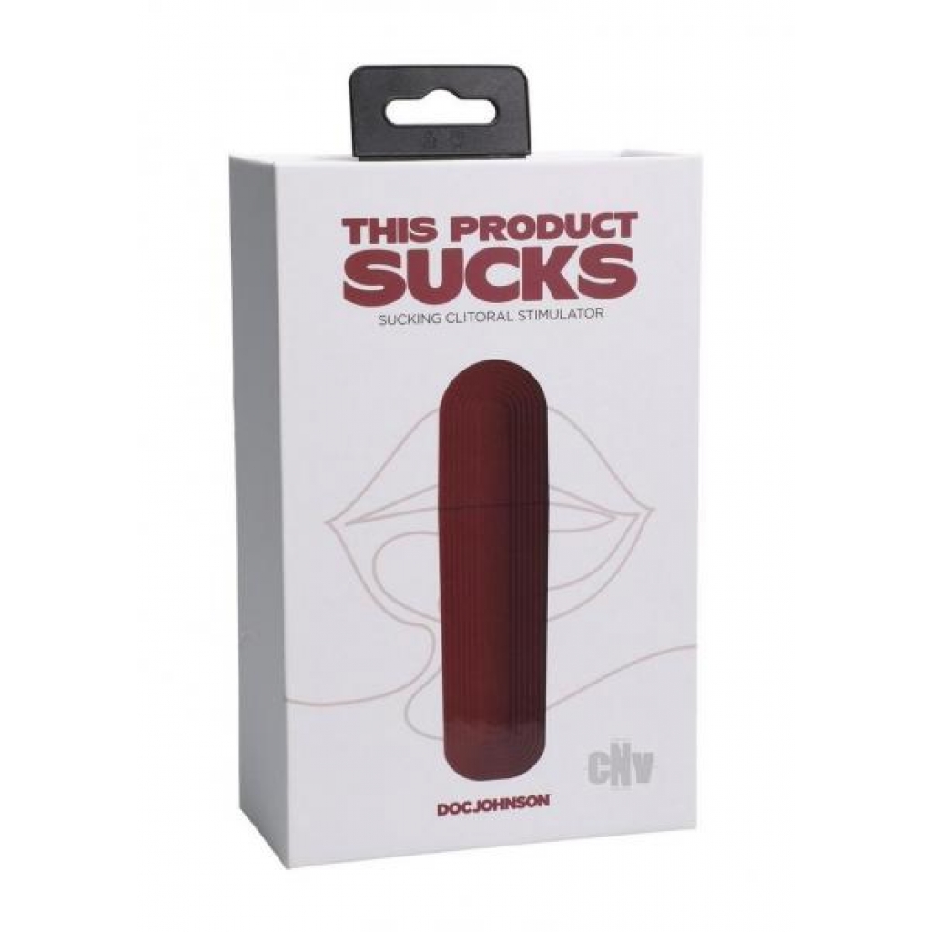 Tps Lipstick Suction Toy Red - Clit Suckers & Oral Suction