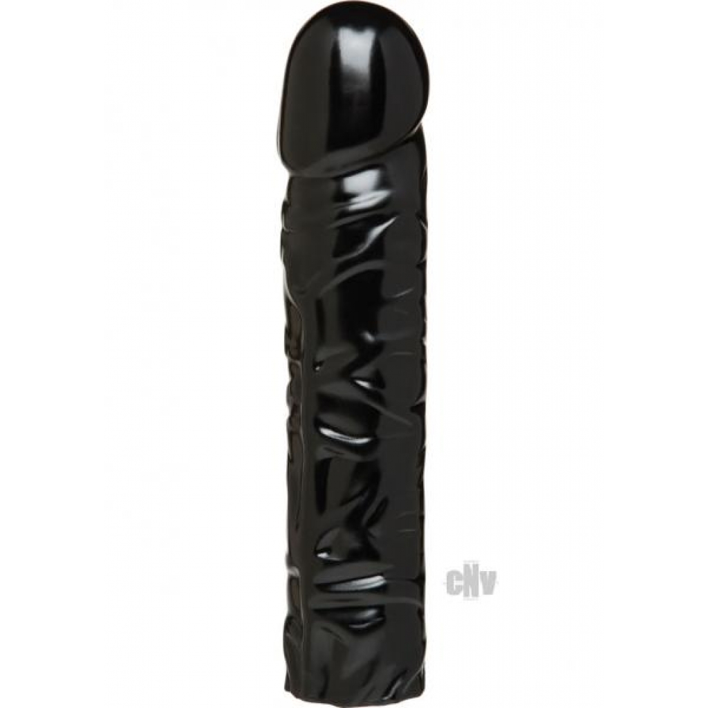 Vac U Lock 8 Inches Code Black Classic Dong - Realistic Dildos & Dongs