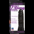 Vac U Lock Code Black Natural Thin Dong 7 Inches - Realistic Dildos & Dongs