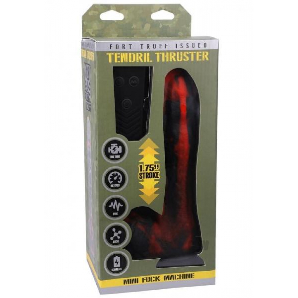 Ft Troff Tendrill Thruster Machine Red - Sex Machines