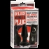 Deluxe Wonder Plug Inflatable Vibrating Black - Anal Plugs