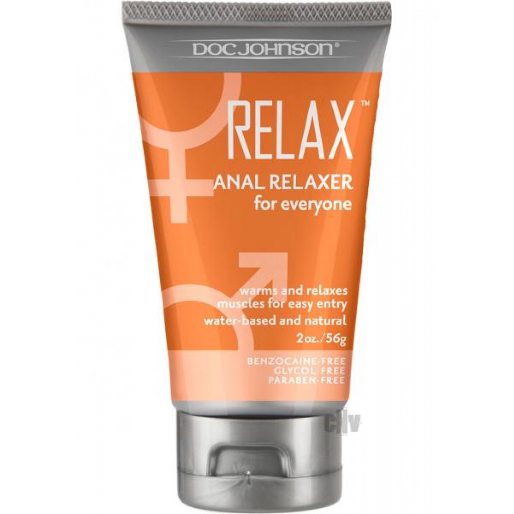 Relax Anal Relaxer Tube 2oz - Anal Lubricants