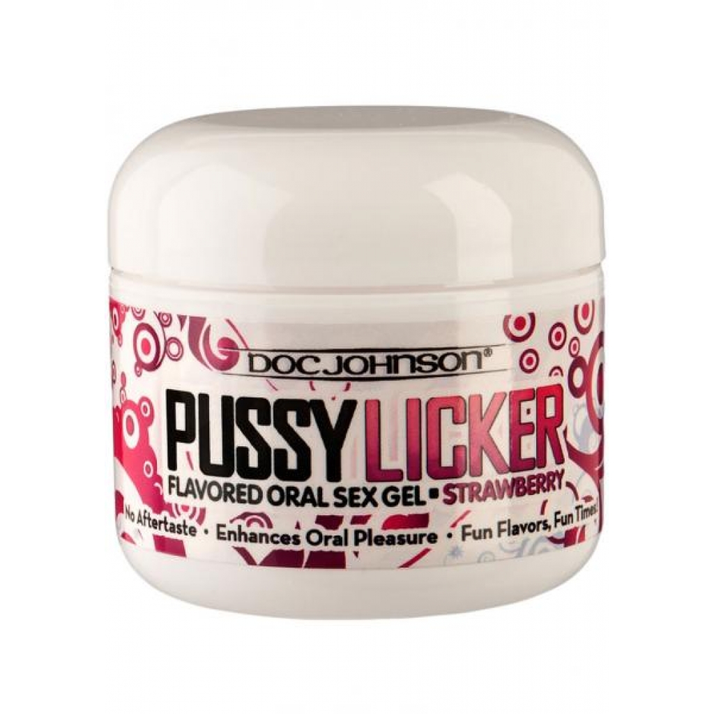 Pussy Licker Oral Sex Gel - Strawberry 2oz