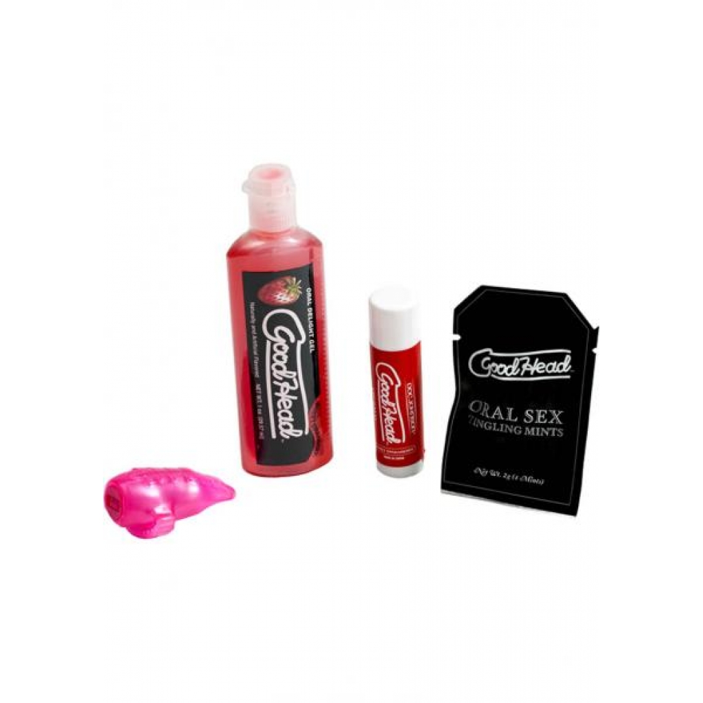 Goodhead Kit For Her Strawberry - Oral Sex