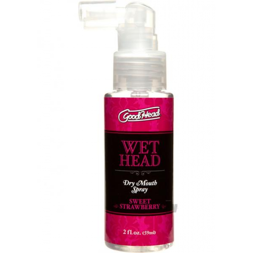 Goodhead Wet Head Dry Mouth Spray Strawberry - Lickable Body