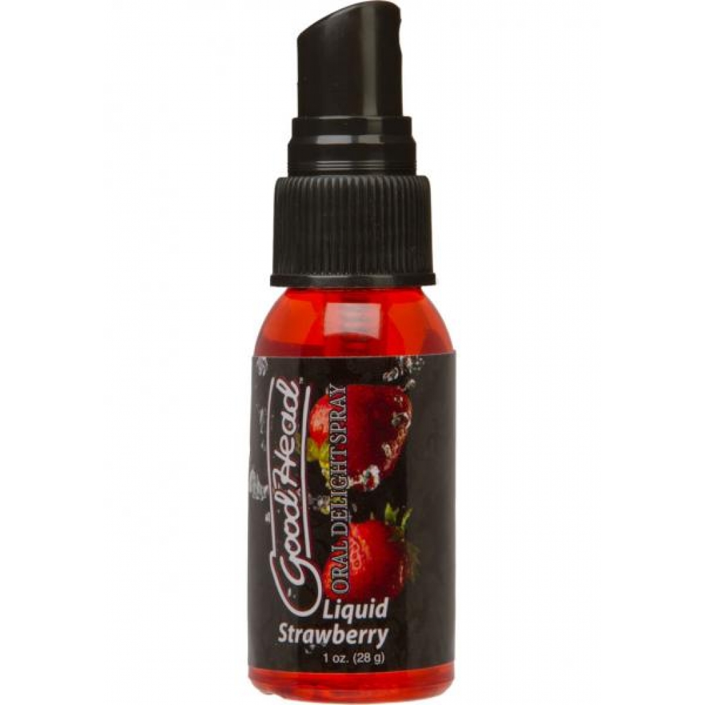 Goodhead Oral Spray Strawberry 1oz - Oral Sex