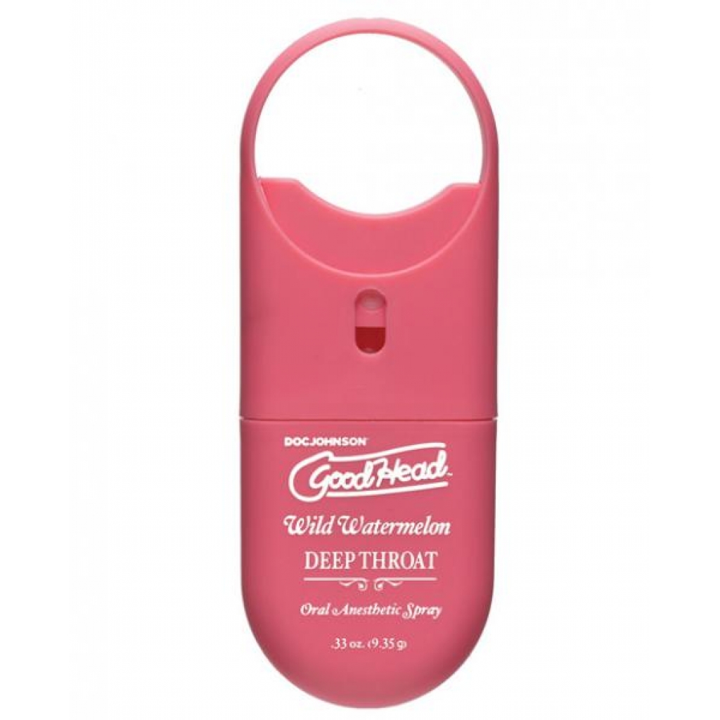 Goodhead Deep Throat Spray To Go Watermelon .33oz - Oral Sex