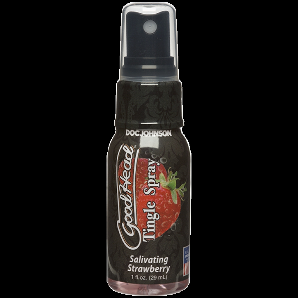 Goodhead Tingle Spray Salivating Strawberry 1oz - Oral Sex