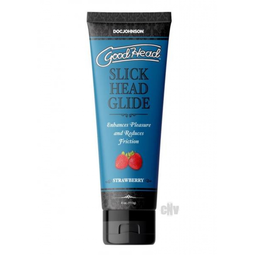 Goodhead Slick Head Strawberry 4oz Bulk - Oral Sex