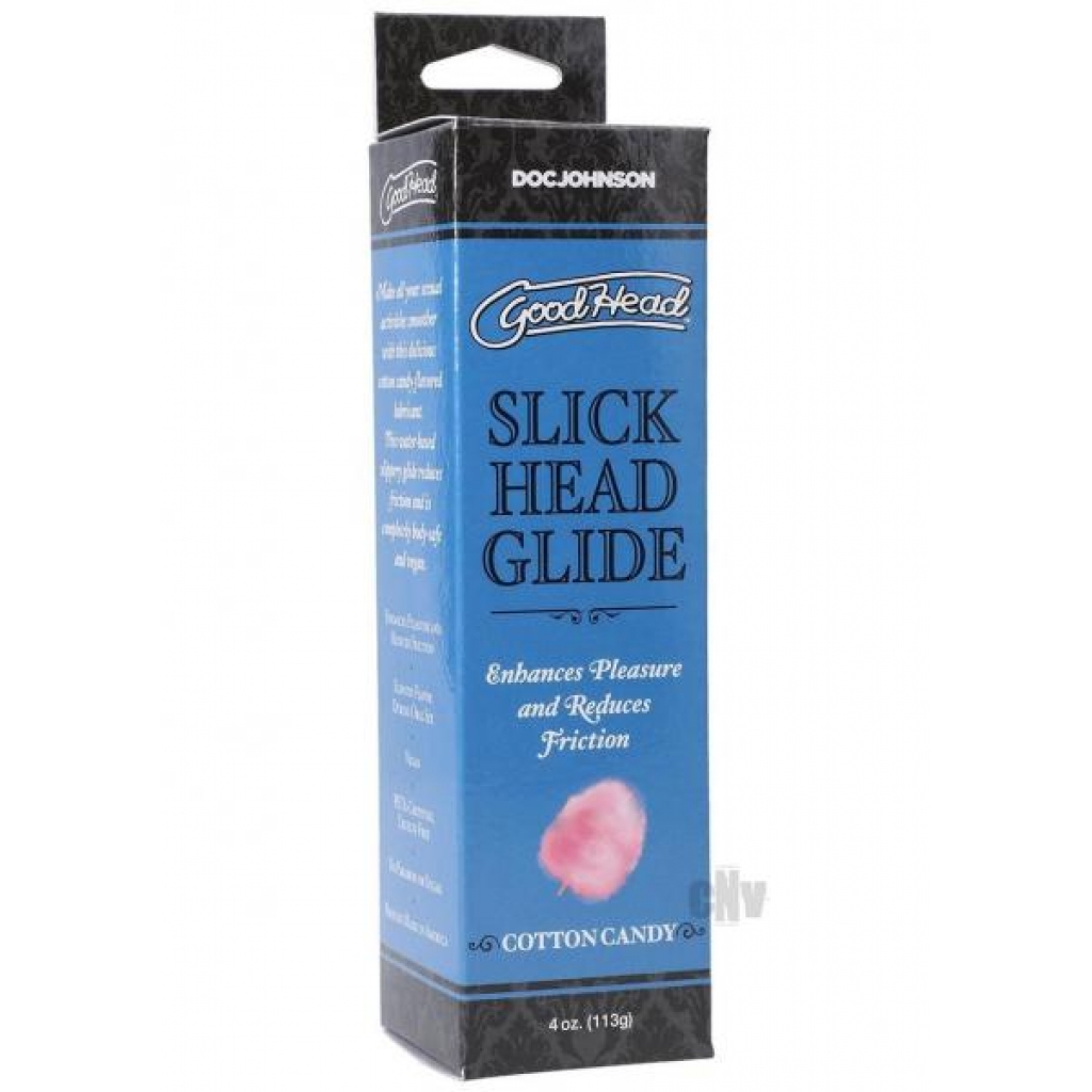 Goodhead Slick Head Cotton Candy 4oz - Oral Sex