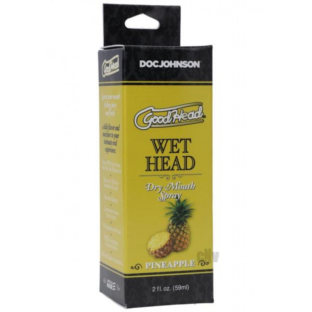 Goodhead Wet Head Pineapple 2oz - Oral Sex