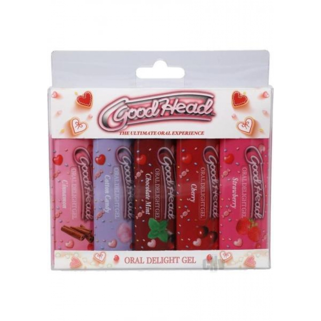 Goodhead Oral Delight Asst 5pk - Oral Sex