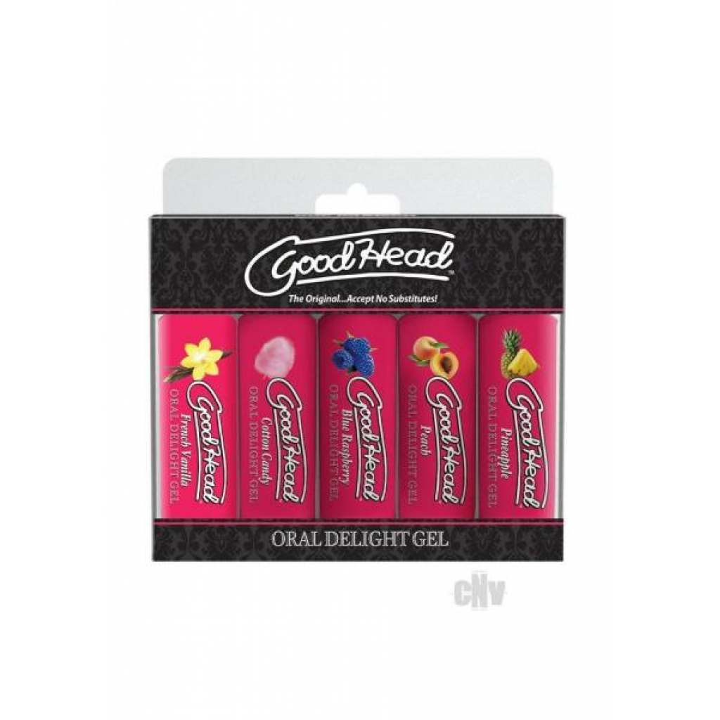 Goodhead Oral Delight Gel 1oz 5pk - Oral Sex