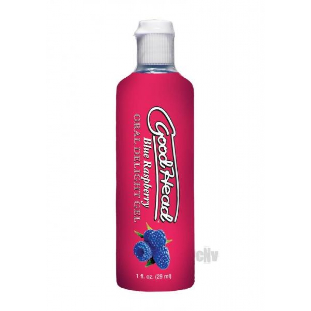 Goodhead Oral Delight Blue Rasp 1oz Bulk - Oral Sex